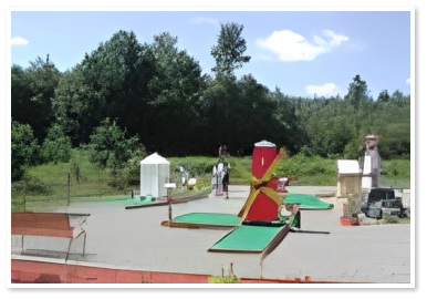 our 18 hole putt-putt course